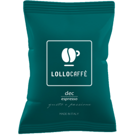 100 Capsule LolloCaffè Point Dek Compatibili Lavazza Espresso Point