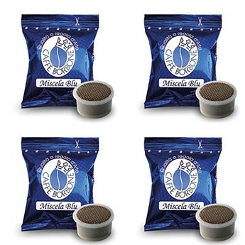 50 Capsule Compatibili Lavazza Point Caffè Borbone Blu
