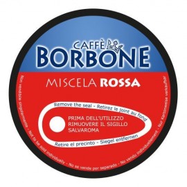 15 Capsule miscela ROSSA Caffè Borbone Compatibili con macchine a marchio Nescafé ®* Dolce Gusto ®*