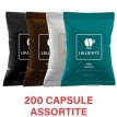 200 Capsule LolloCaffè Point ASSORTITE Compatibili Lavazza Espresso Point