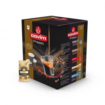 50  Capsule Compatibili Nespresso® Covim Pressò Gold Arabica