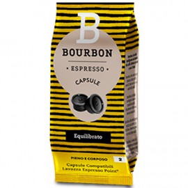 100 Capsule  Bourbon Equilibrato Lavazza Espresso Point