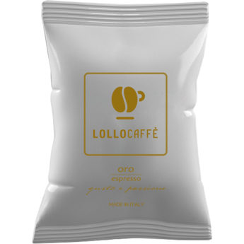 100 Capsule LolloCaffè Point Oro Compatibili Lavazza Espresso Point